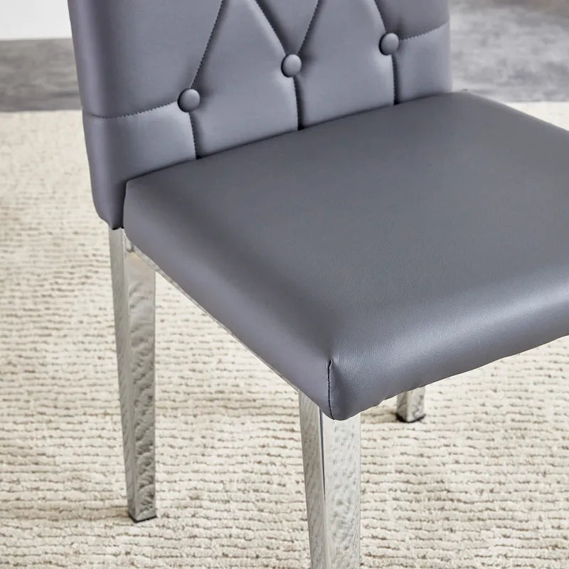 8 Piece Armless Dining Chairs