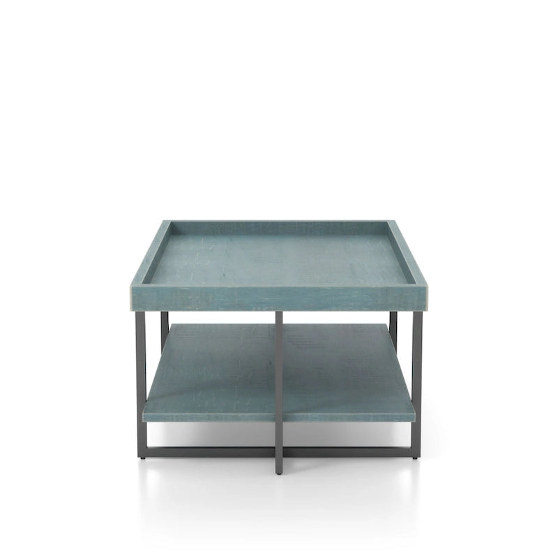 47-Zoll-Metall-Couchtisch mit 1 Ablage
