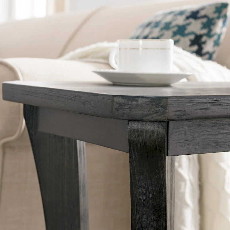 Narrow Table with Shelf