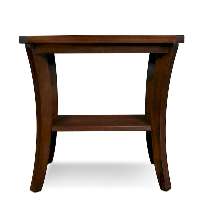 Narrow Table with Shelf