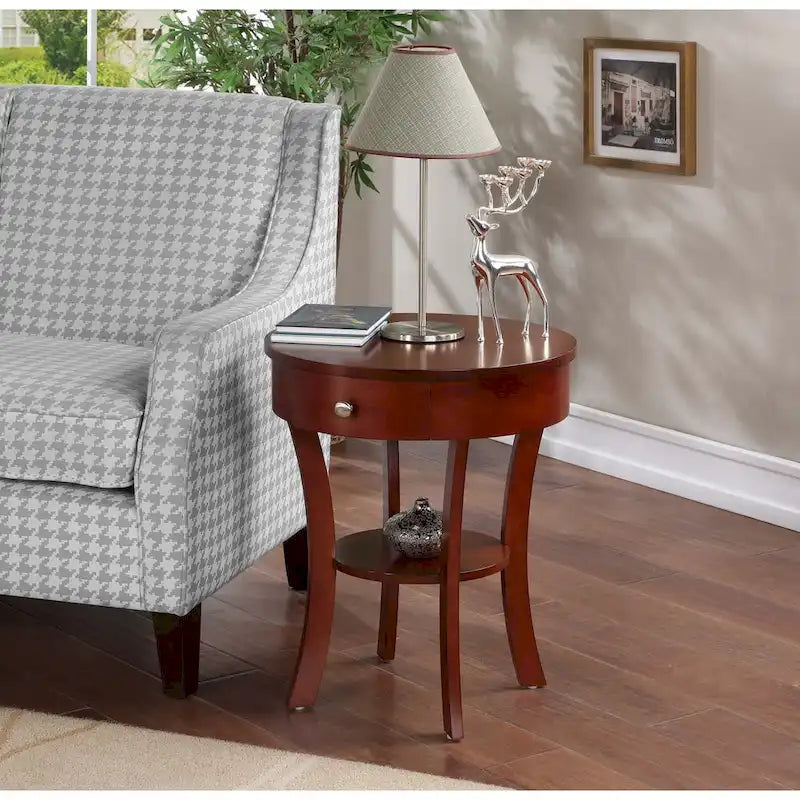 Tavolino Convenience Concepts Classic Accents con ripiano