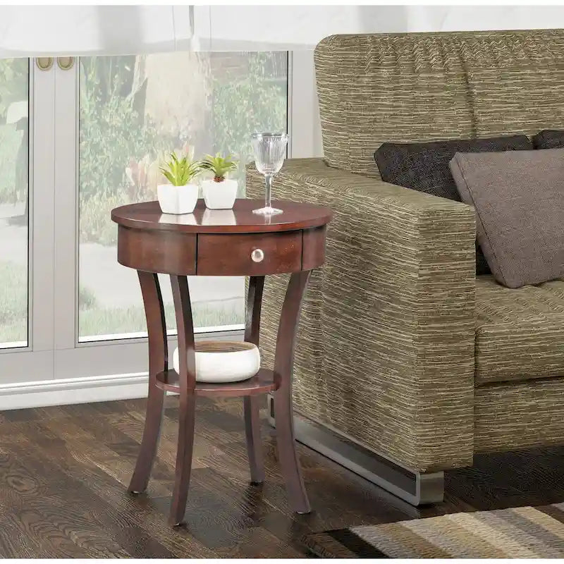 Tavolino Convenience Concepts Classic Accents con ripiano