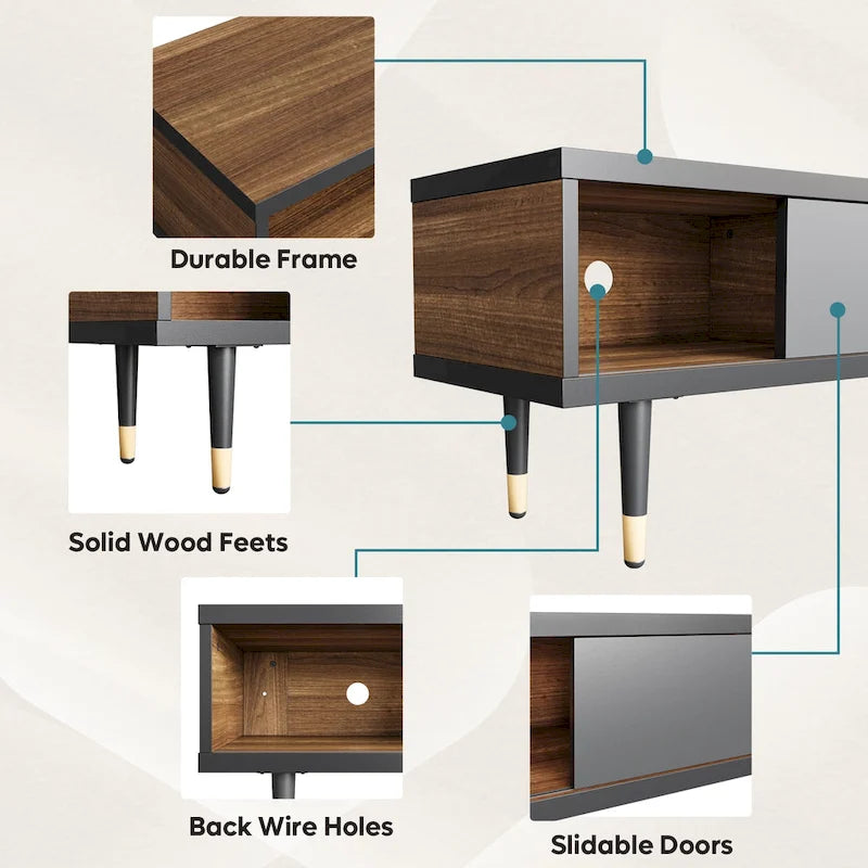 Modern TV up to for 85 inch TVs Entertainment Center with - 80 inch