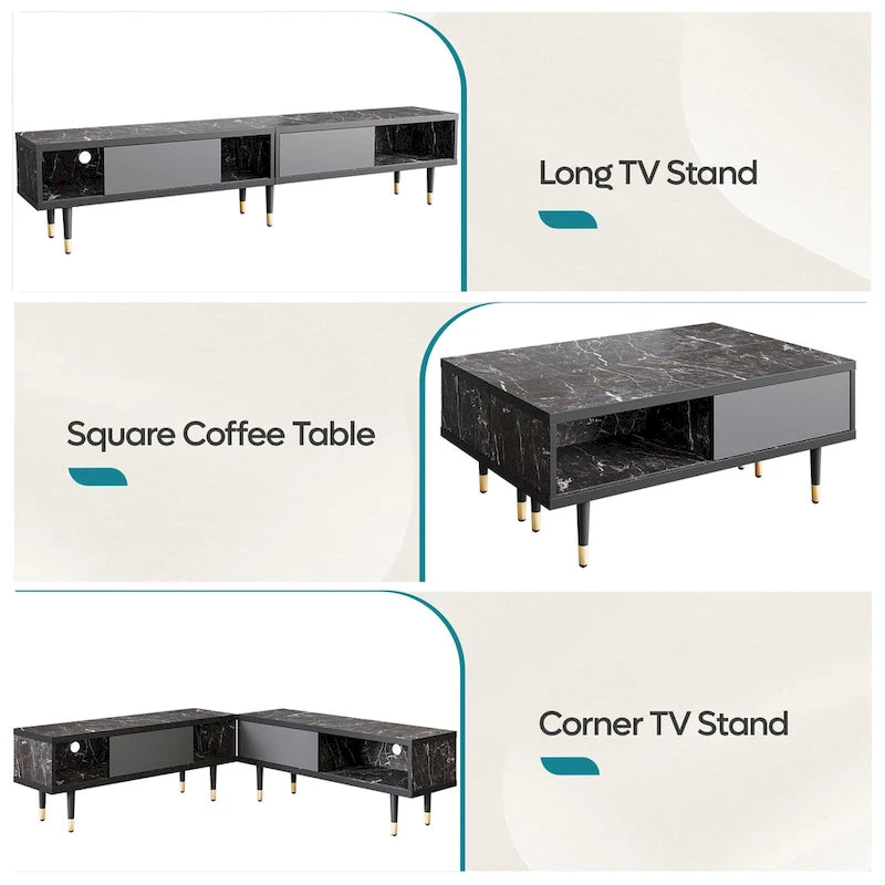 Modern TV up to for 85 inch TVs Entertainment Center with - 80 inch