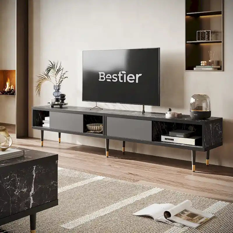 Modern TV up to for 85 inch TVs Entertainment Center with - 80 inch