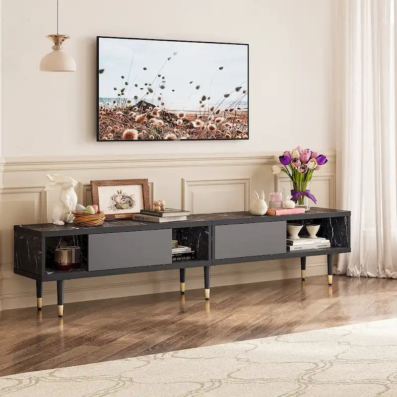 Modern TV up to for 85 inch TVs Entertainment Center with - 80 inch