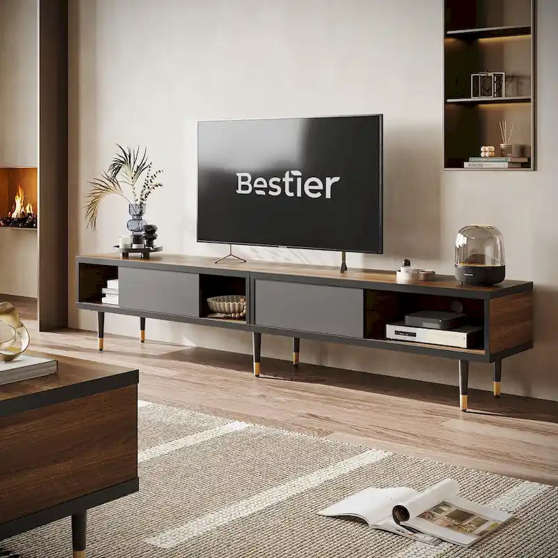 Modern TV up to for 85 inch TVs Entertainment Center with - 80 inch
