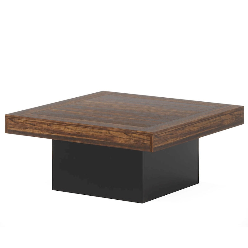 Struttura quadrata in legno ingegnerizzato con LED