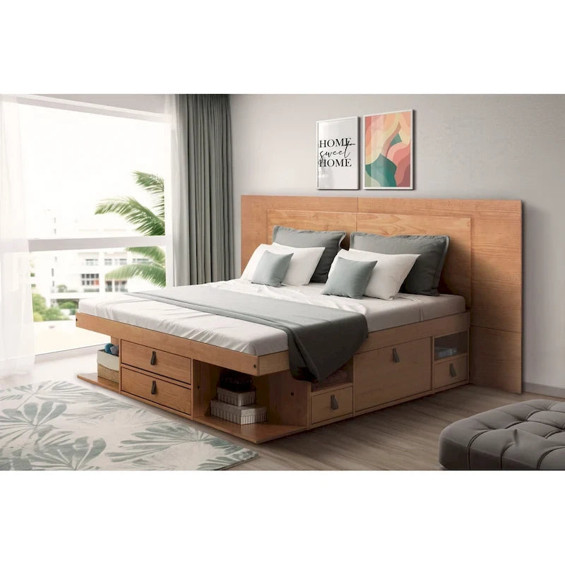 Tête de lit à panneau plat pour 3 tailles (king/queen/double)