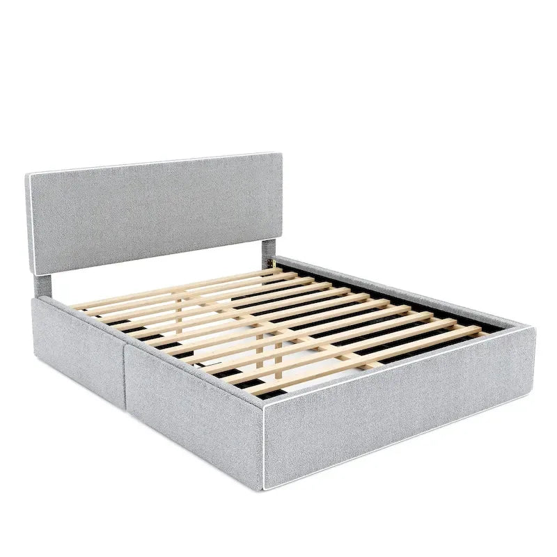 Queen Size Platform Bed with 4