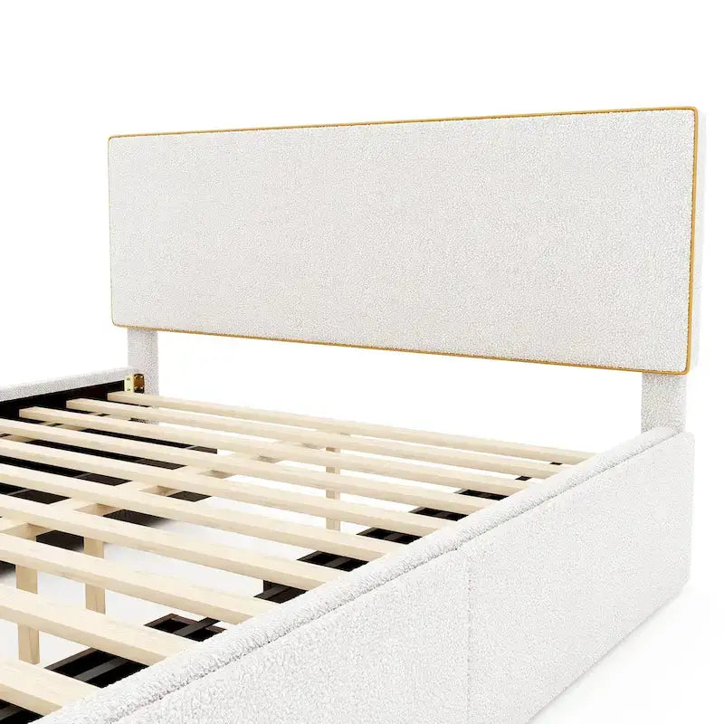 Queen Size Platform Bed with 4