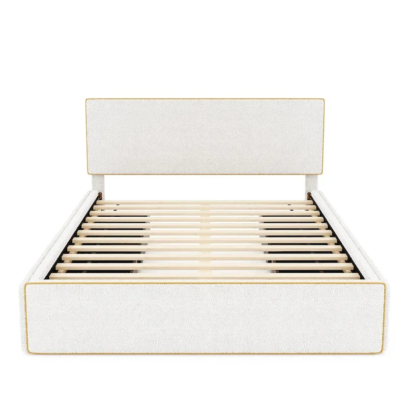 Queen Size Platform Bed with 4