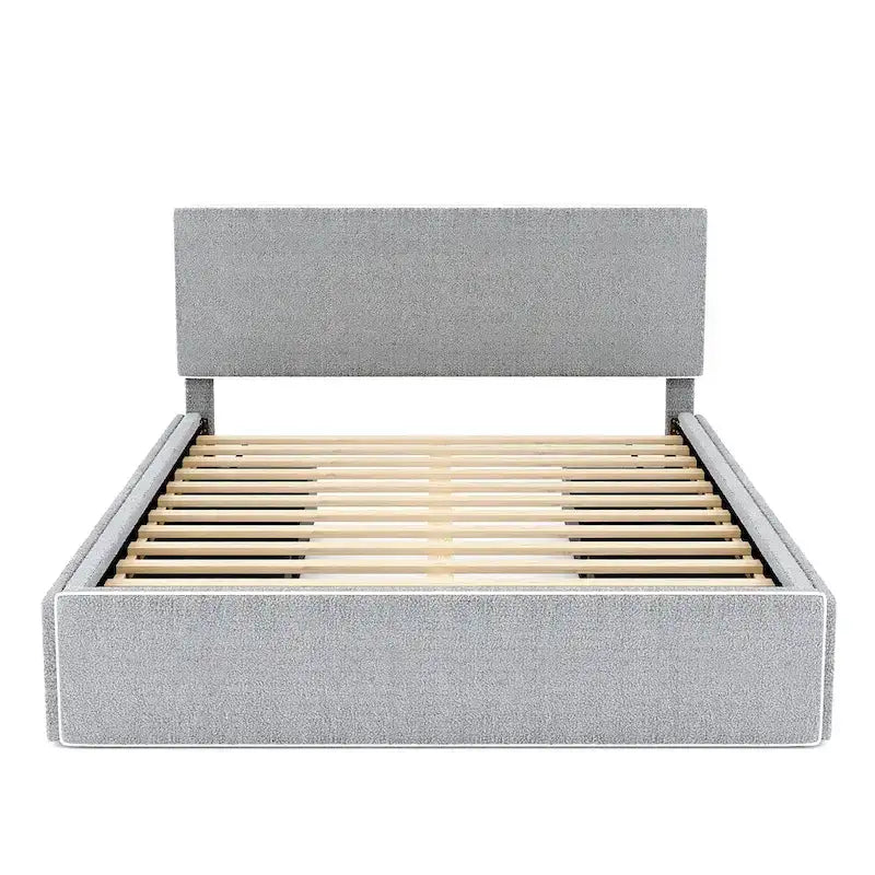 Queen Size Platform Bed with 4