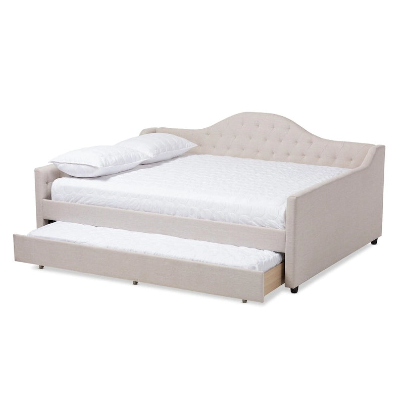 Modernes Tagesbett mit ausziehbarem Gästebett