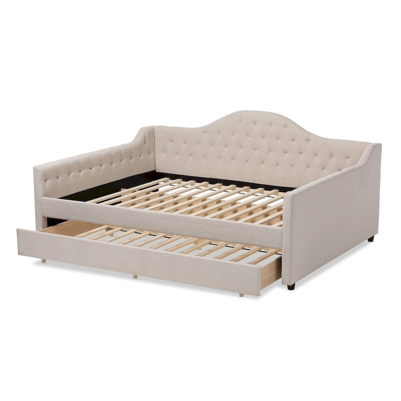 Modernes Tagesbett mit ausziehbarem Gästebett
