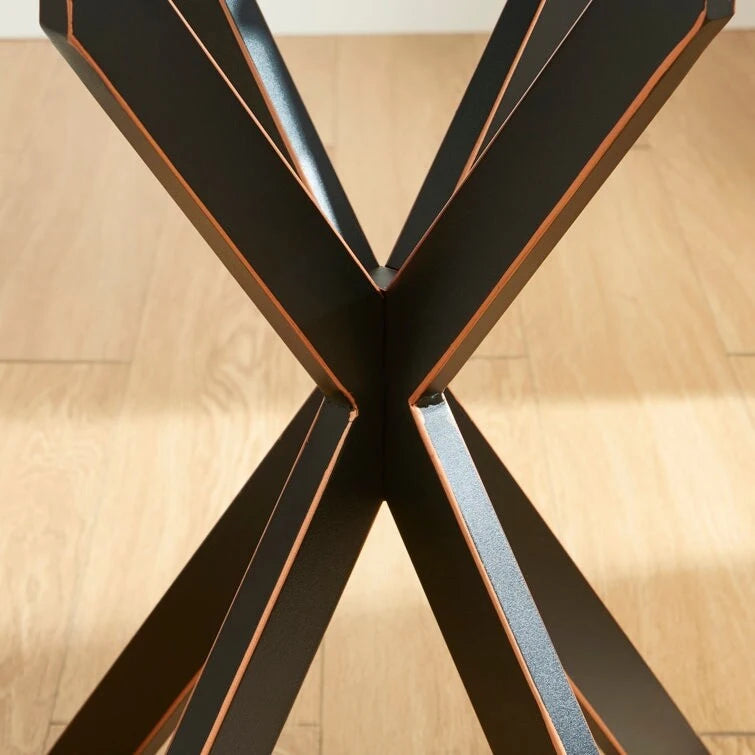 Table de 19.7 avec plateau en verre