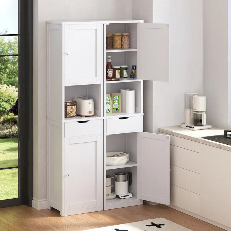 Mobiletto da bagno alto, dispensa stretta indipendente da 64H