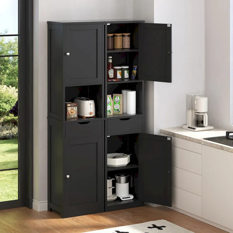Mobiletto da bagno alto, dispensa stretta indipendente da 64H