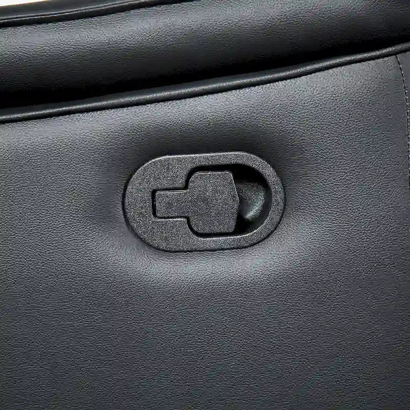 Modernes Zweisitzer-Sofa aus Lederimitat mit Liegefunktion