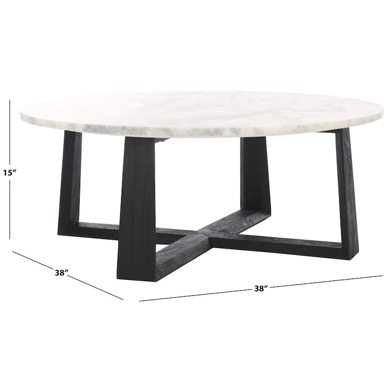 Marble Top - 38Wx38Dx15H